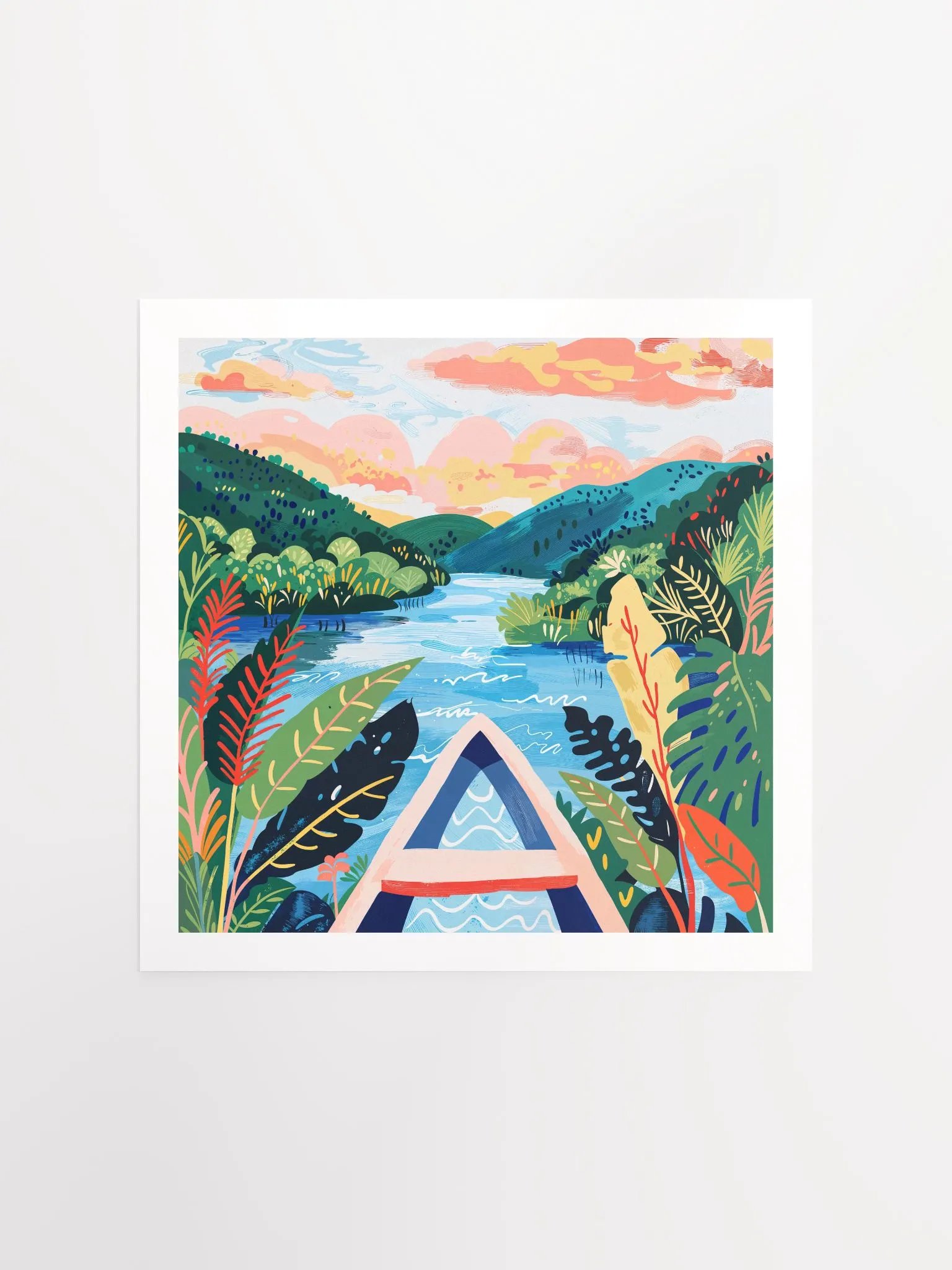 Medito Boat Print product image (2)