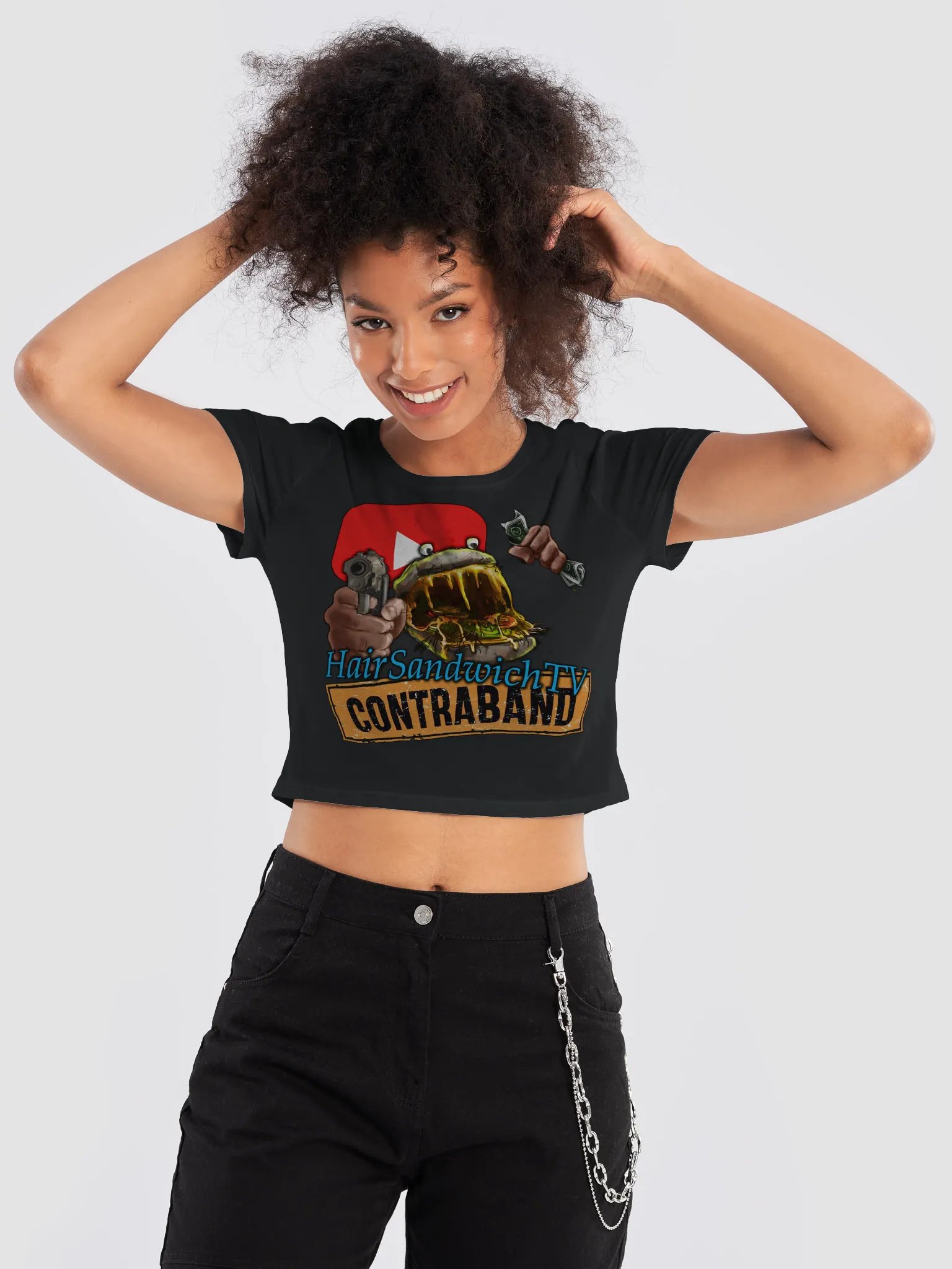Contraband - Female Crop Tee product image (9)