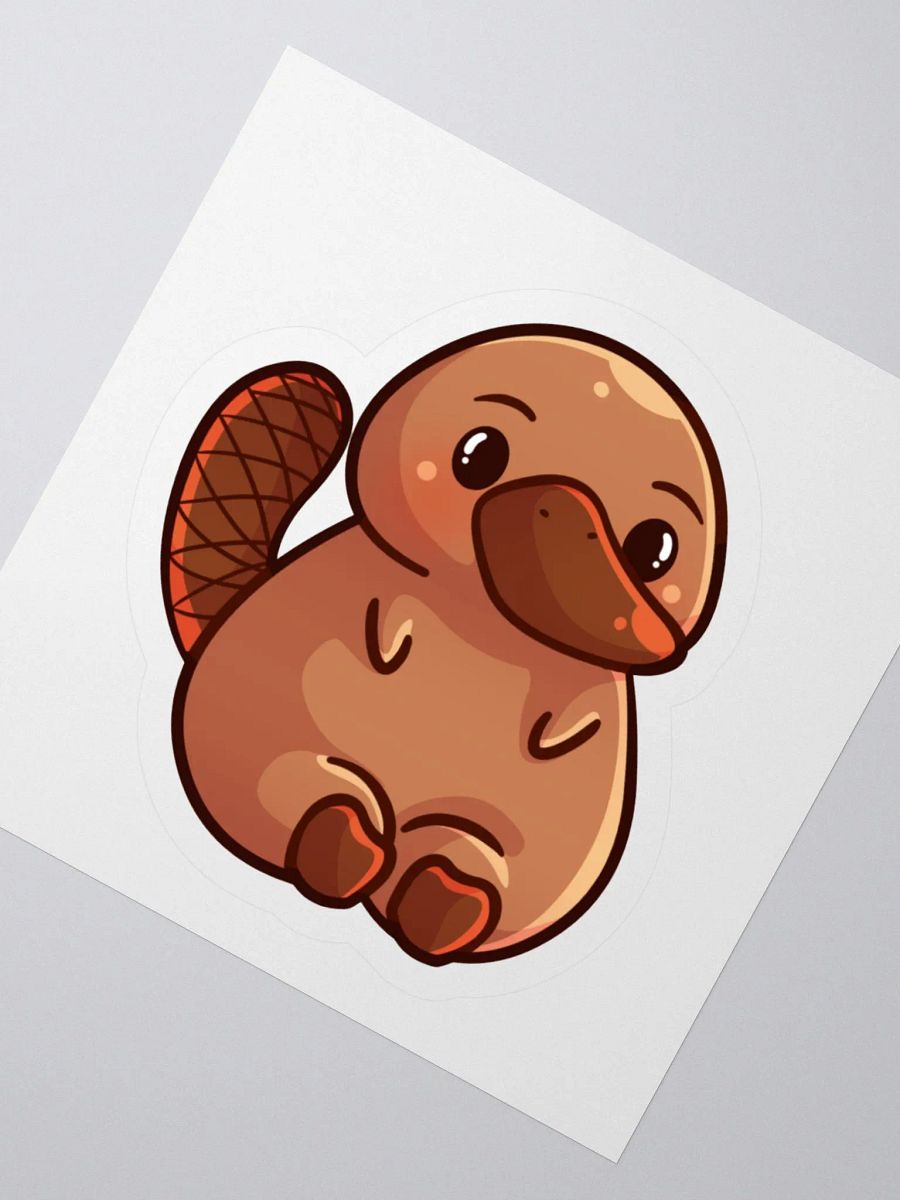 Platypus Sticker product image (2)