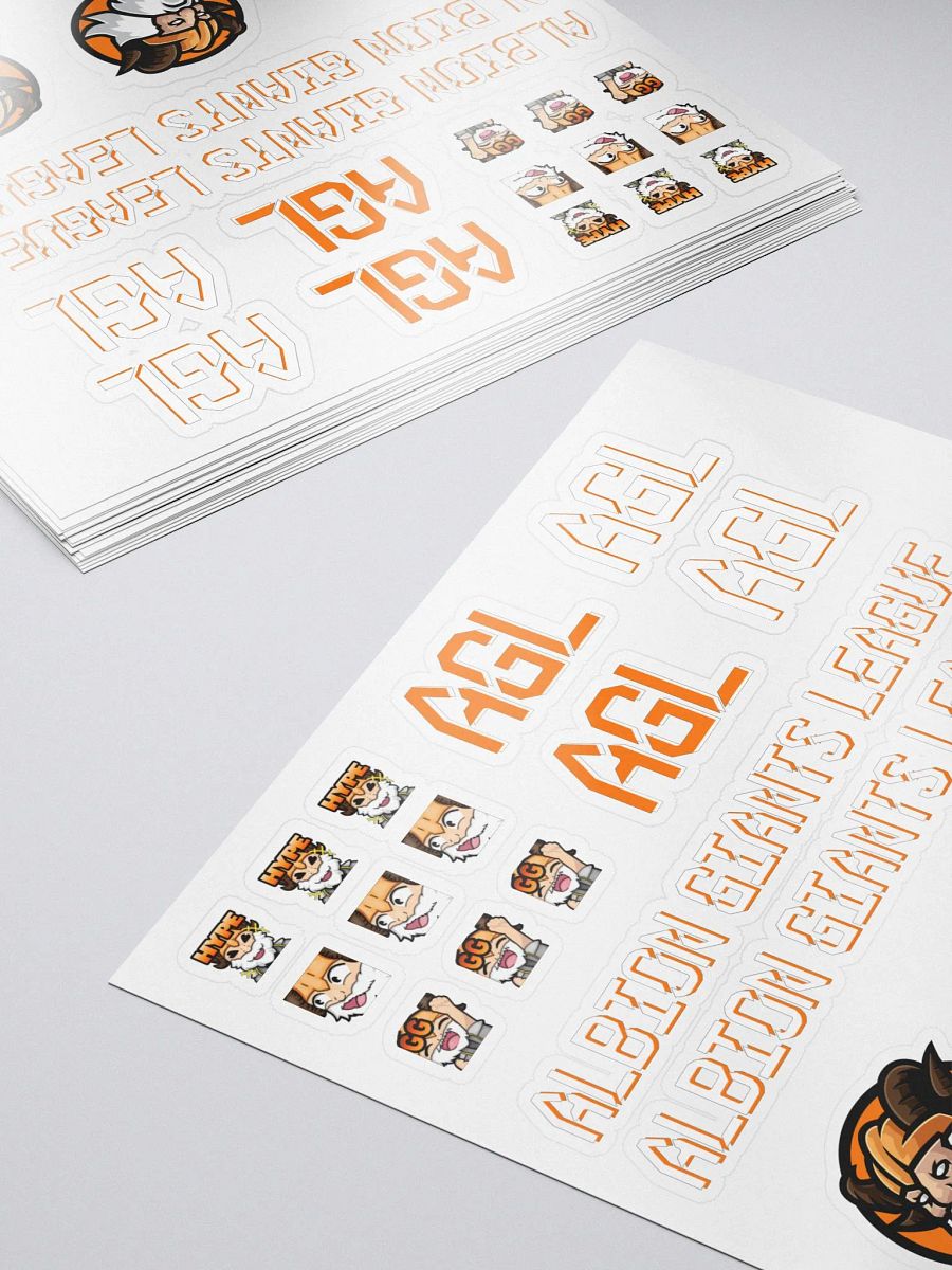 AGL Stickers - The Everything Pack (Logo, Text & Emotes) product image (5)