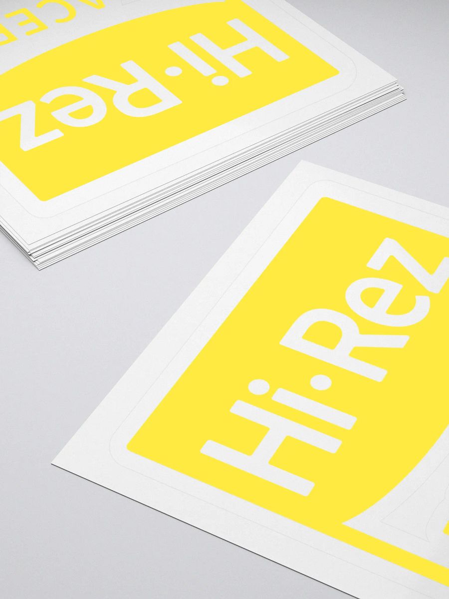Hi-Rez sticker product image (10)
