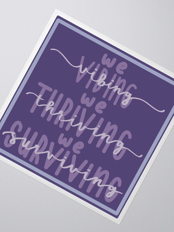 We Vibe, Thrive and Survive product image (2)