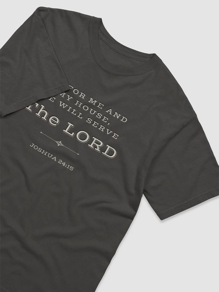 Serve the Lord Joshua 24:15 T-Shirt product image (2)