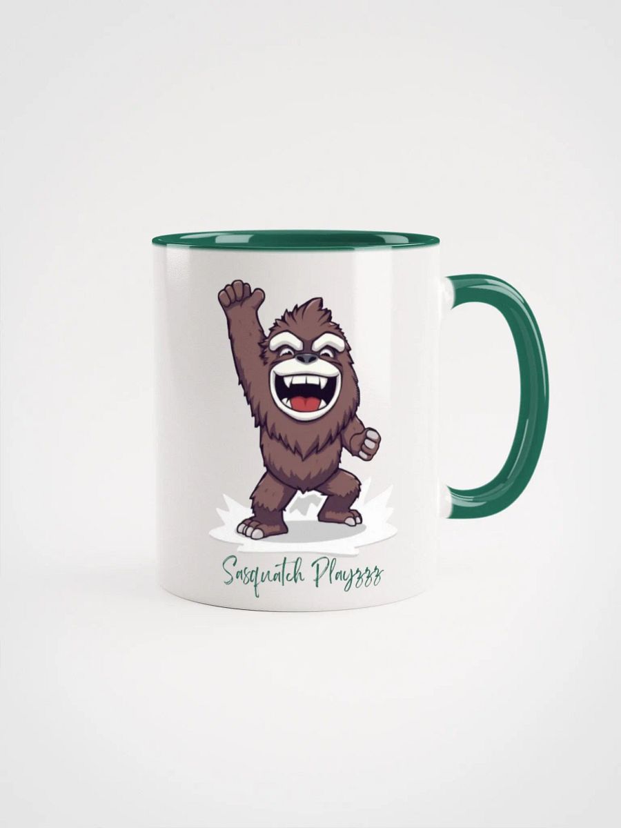 Sasquatch Playzzz Dark Green Mug! product image (1)