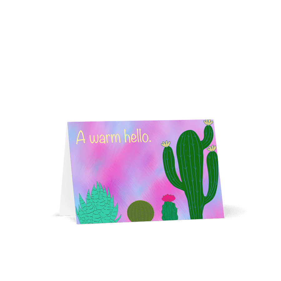 Saguaro Serenade Greeting Card product image (1)