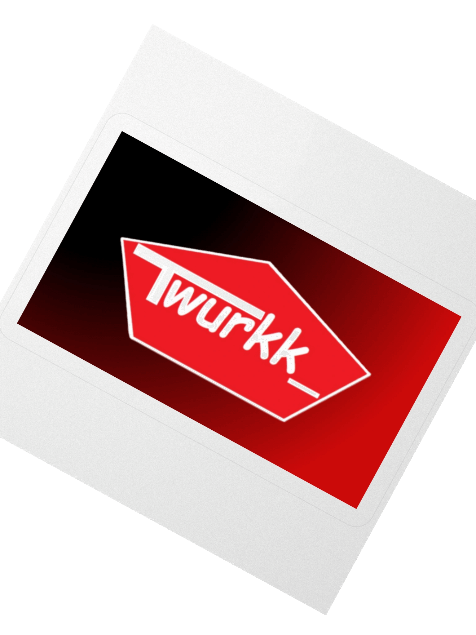 Twurkk_ Logo sticker product image (3)