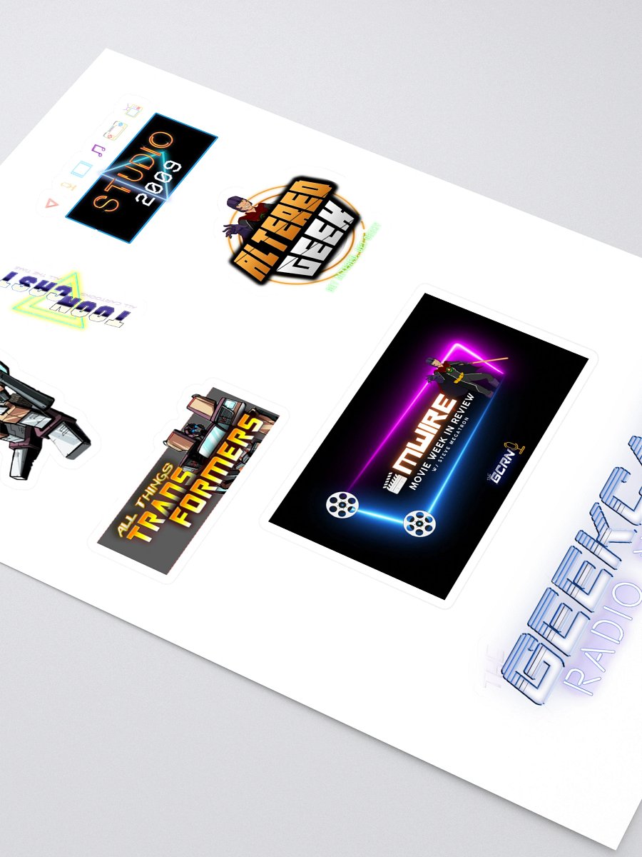 Geeky Podcast Stickers product image (2)