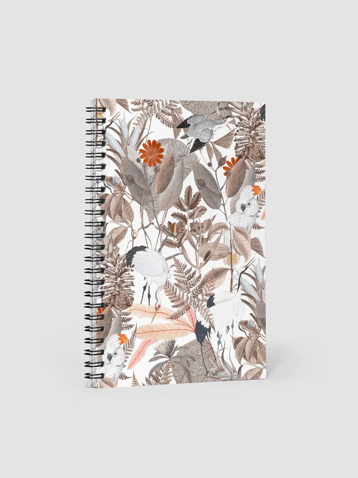 White Ecotone Spiral Notebook product image (1)