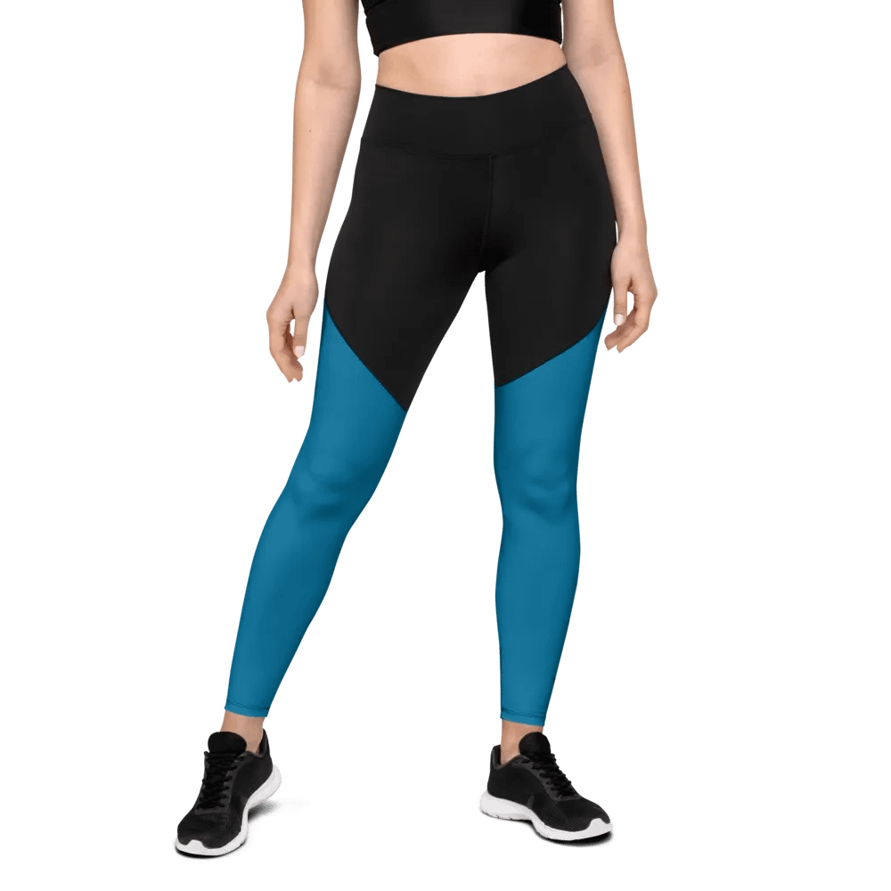 Sports Leggings (Peacock) product image (6)