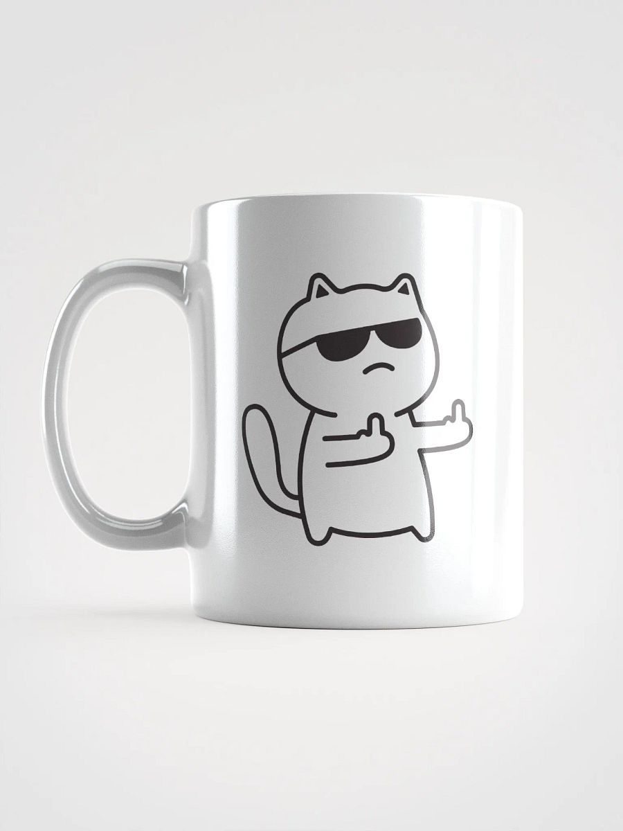 Sassy Cat Middle Finger Mug product image (1)