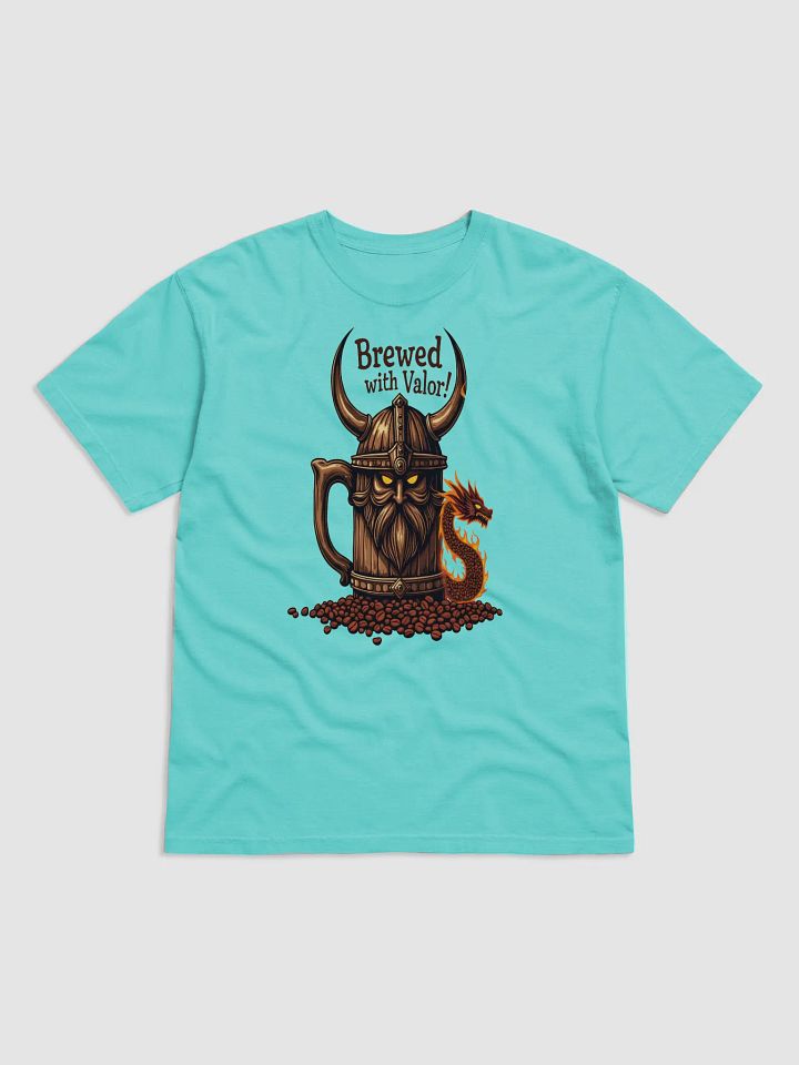 Brewed with Valor – Viking Coffee Warrior Tee product image (1)