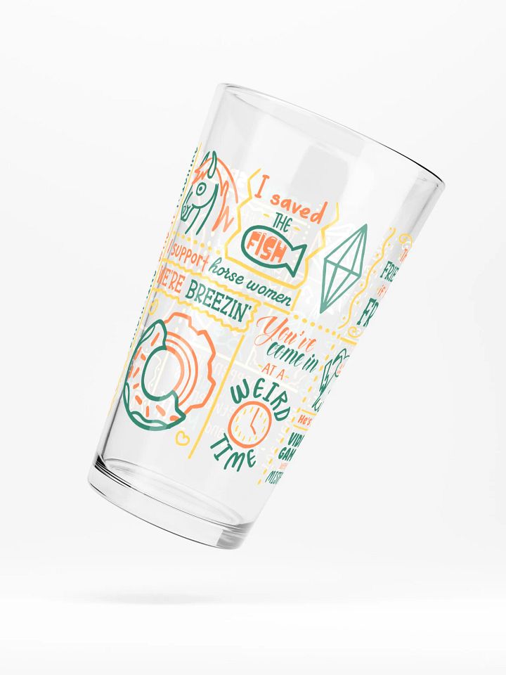 !quote Pint Glass product image (1)