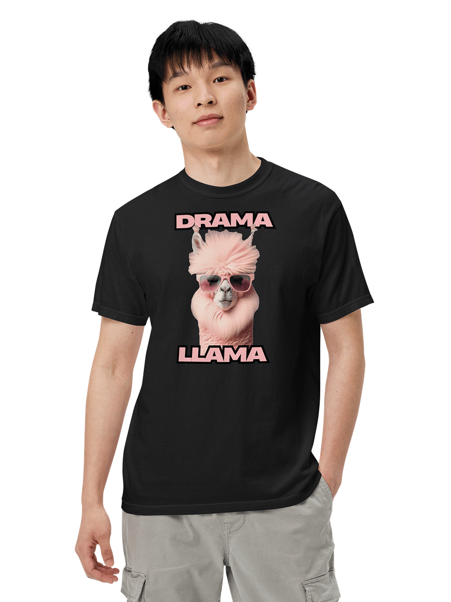 Drama Llama Cotton T-Shirt product image (10)