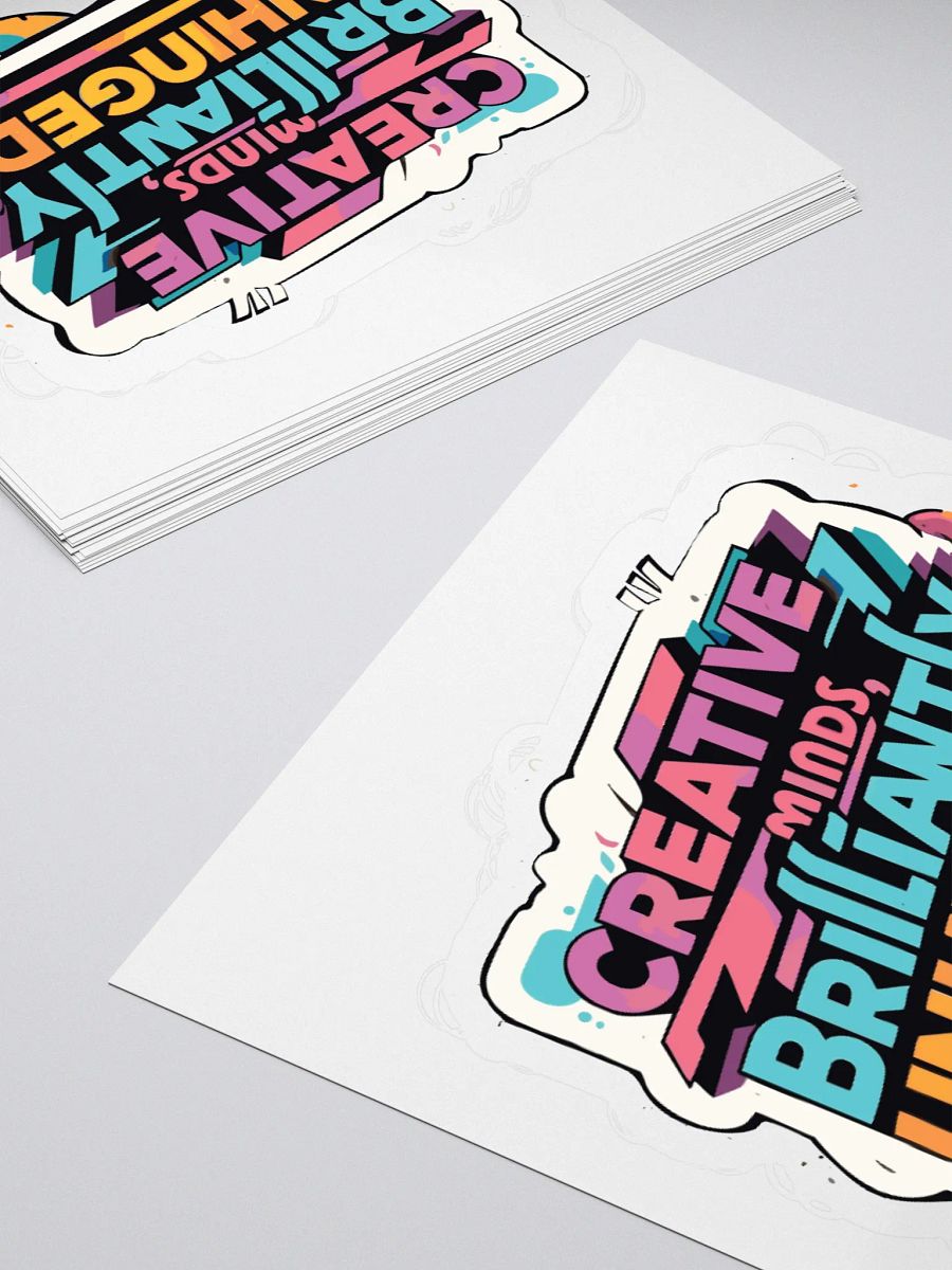 Brilliantly Unhinged Sticker product image (16)