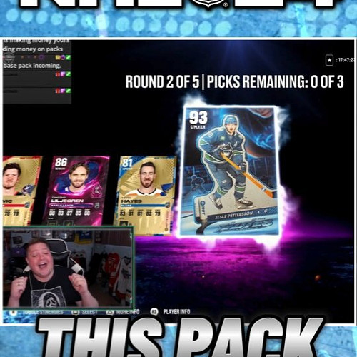 This pack was insane 🤯

Best pack of the year? #hockey #nhl #nhl24