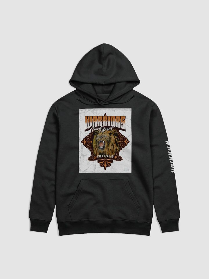 Warriors Don't Retreat They Reload Eco Hoodie | Warrior Motivational Apparel product image (1)