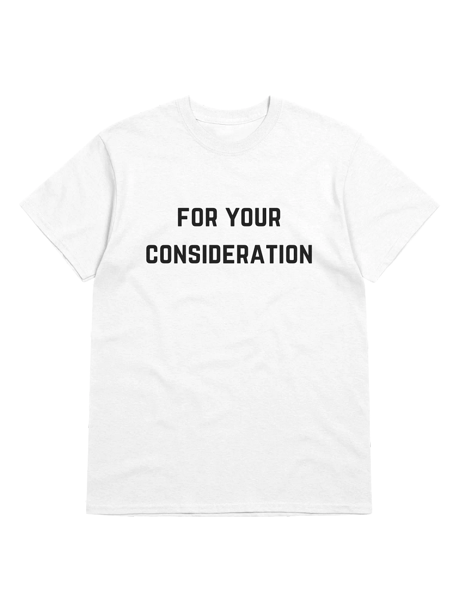 For Your Consideration Tee (White) product image (1)
