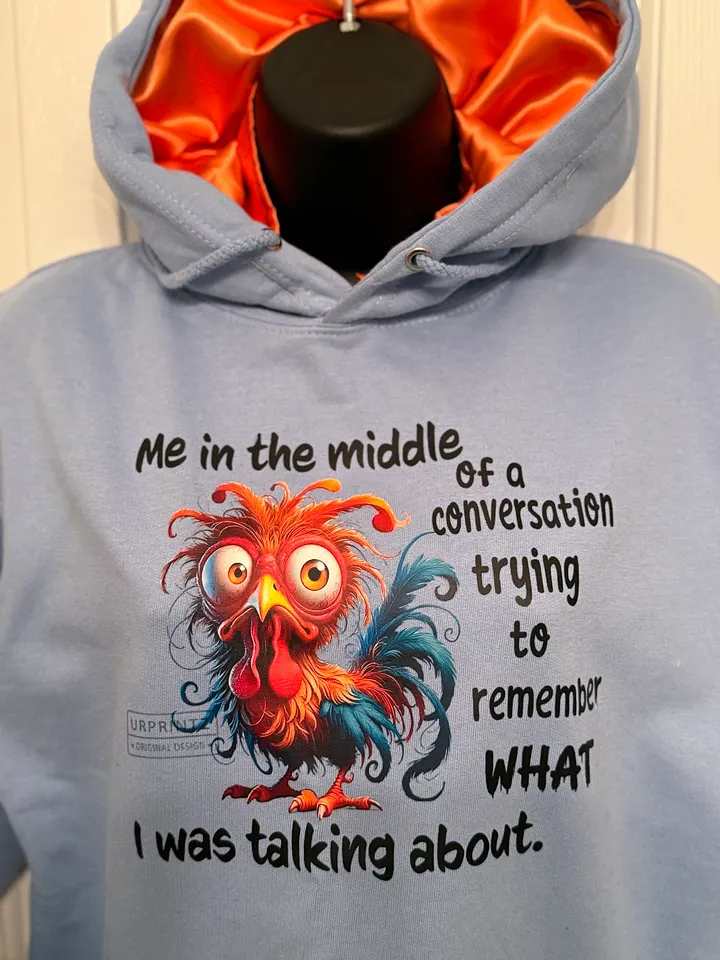 Wild Chicken Hoodie with Satin in Hood product image (1)