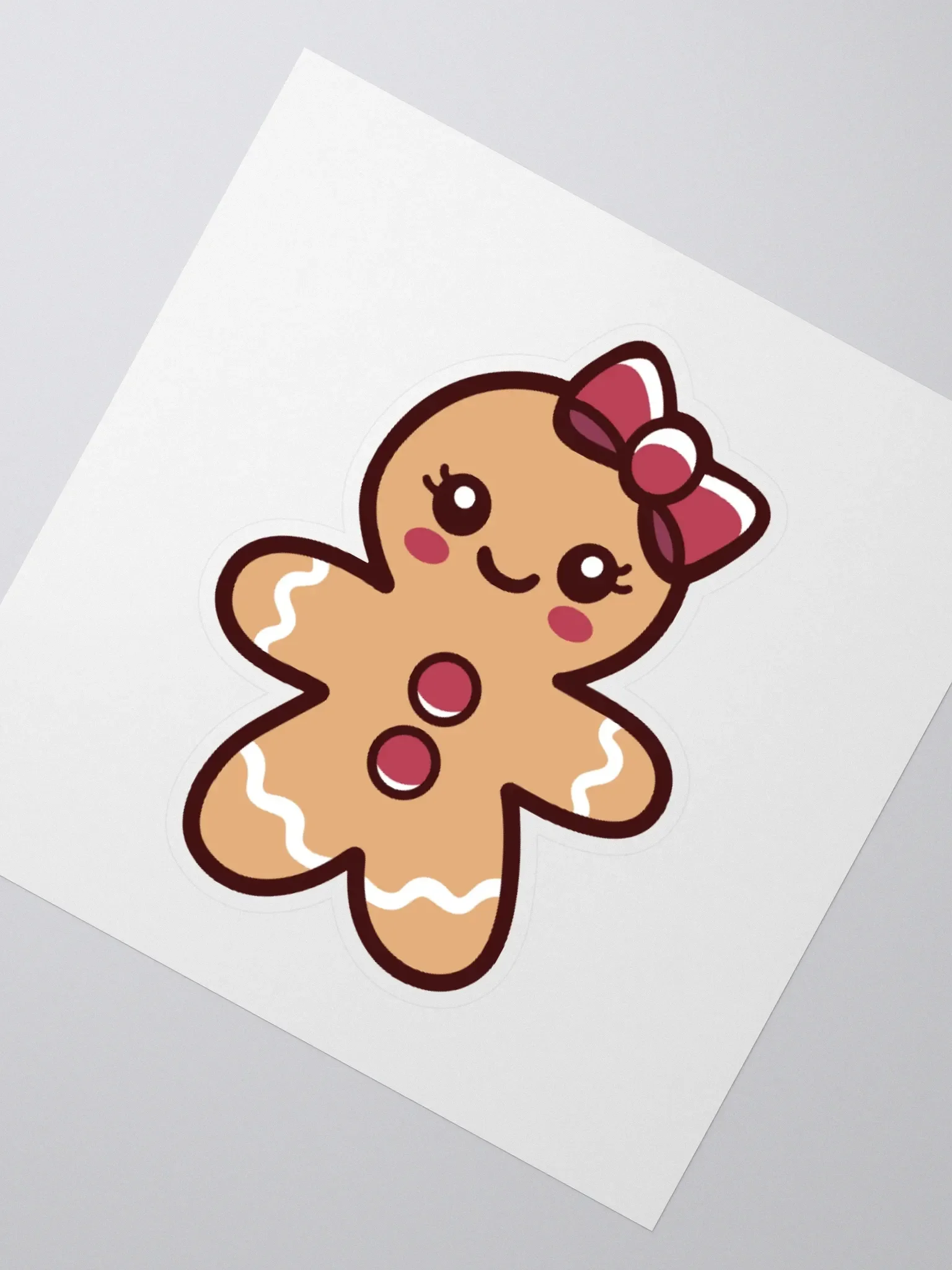 Gingerbread Girl Sticker product image (2)