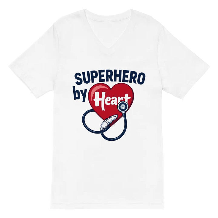 Heartfelt Hero V-Neck Tee product image (2)
