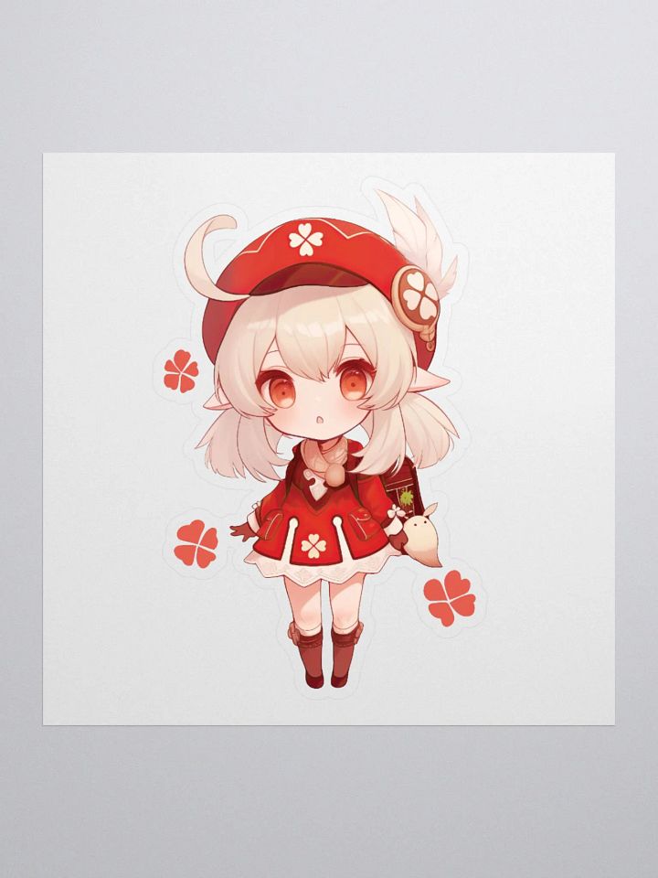 Klee Genshin Impact Vinyl Sticker product image (1)