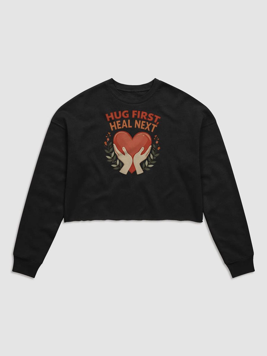 Healing Heart Women's Crop Sweatshirt product image (3)