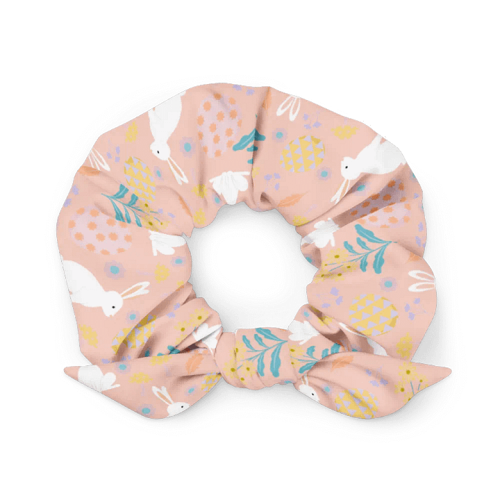 Easter Bunny pink Scrunchie product image (1)