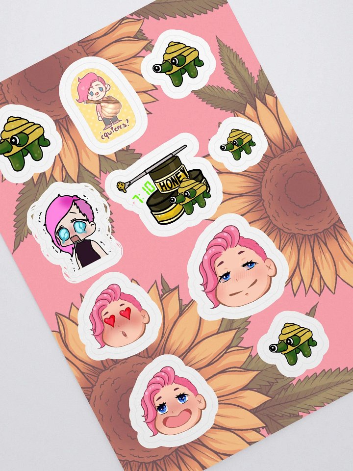 Emote Sticker Sheet product image (1)