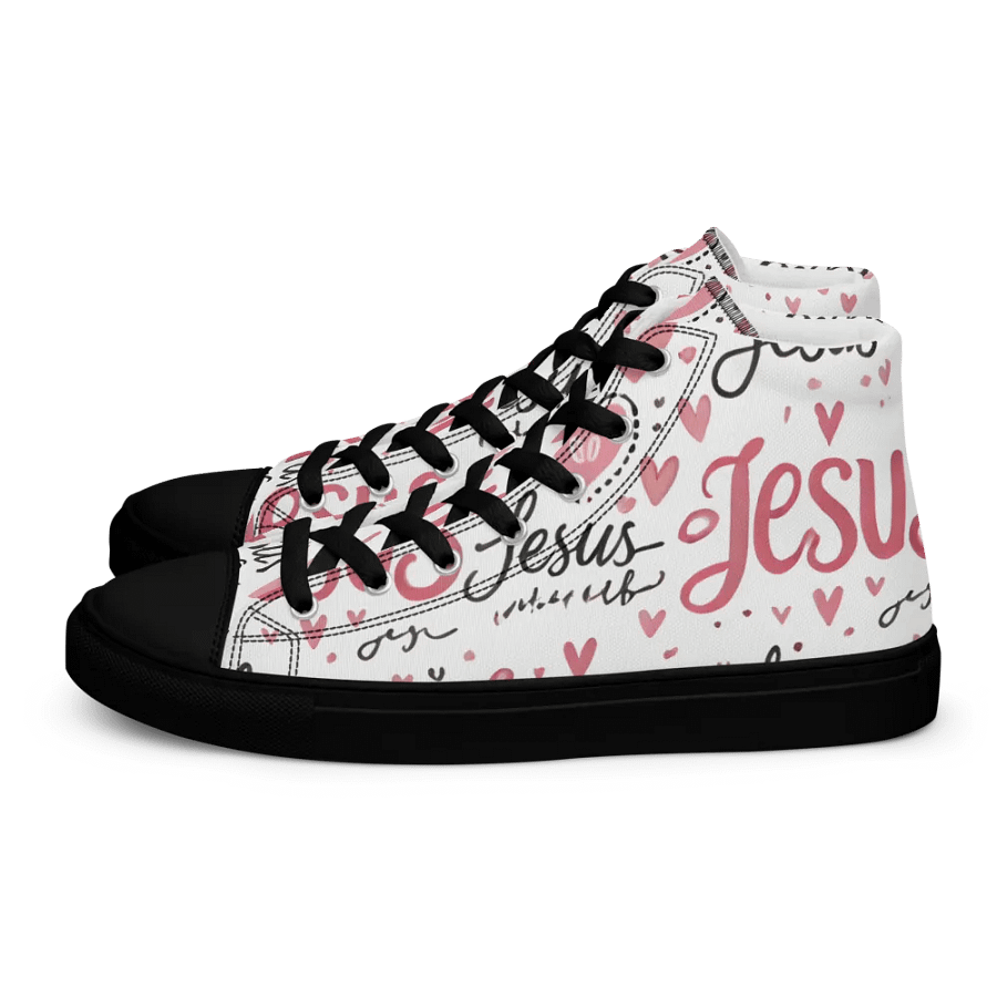 Jesus Love Women's High Tops product image (1)