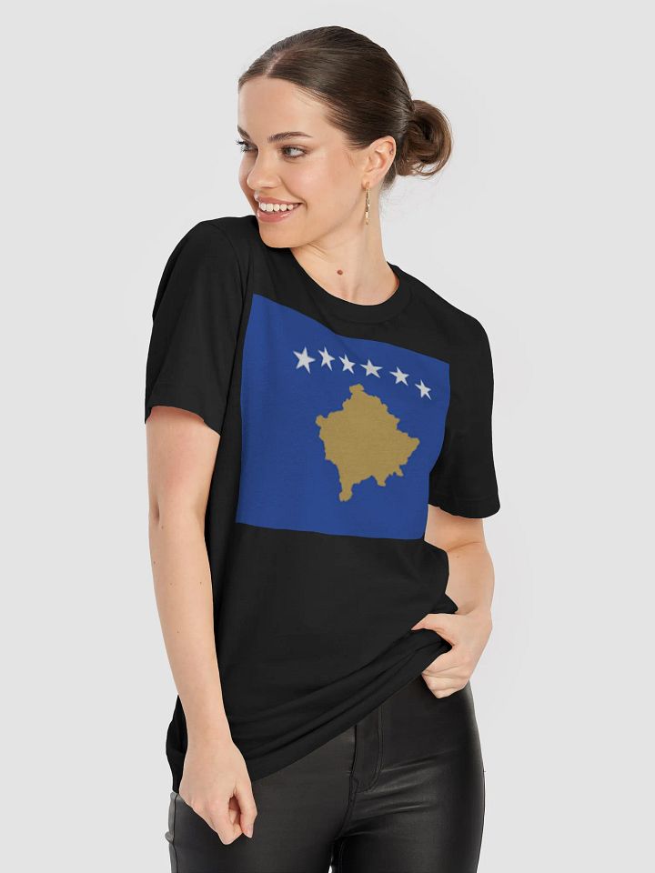 Exclusive Graphic Grove Supersoft Unisex Kosovan Flag T-Shirt product image (1)