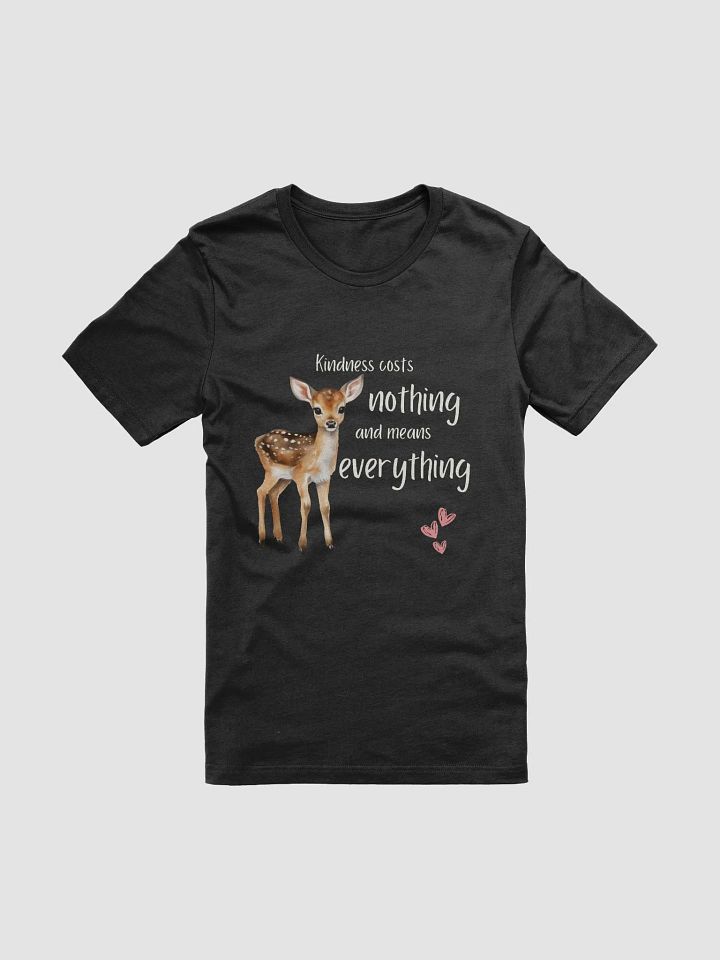 Kindness Costs Nothing Tee - Black product image (1)