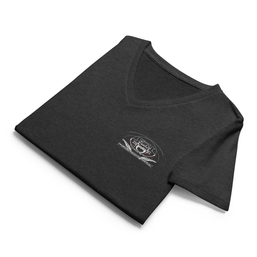 Fight Hard Earn Respect - Embroidered - Women's Relaxed V-Neck T-Shirt product image (10)