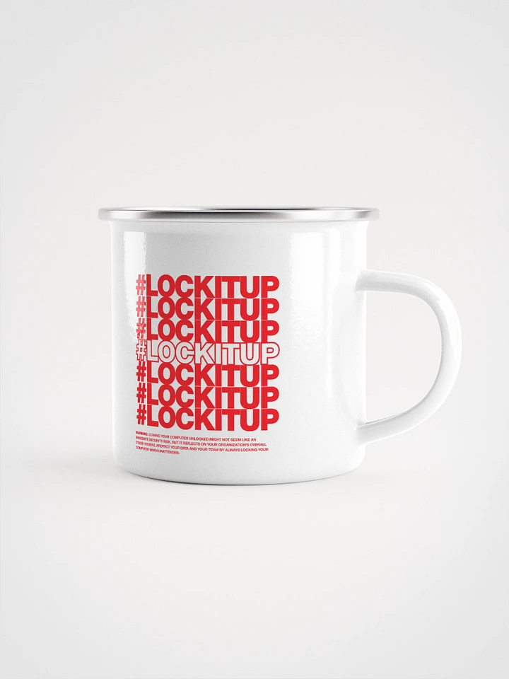 #LOCKITUP Repeater - Enamel Mug product image (1)