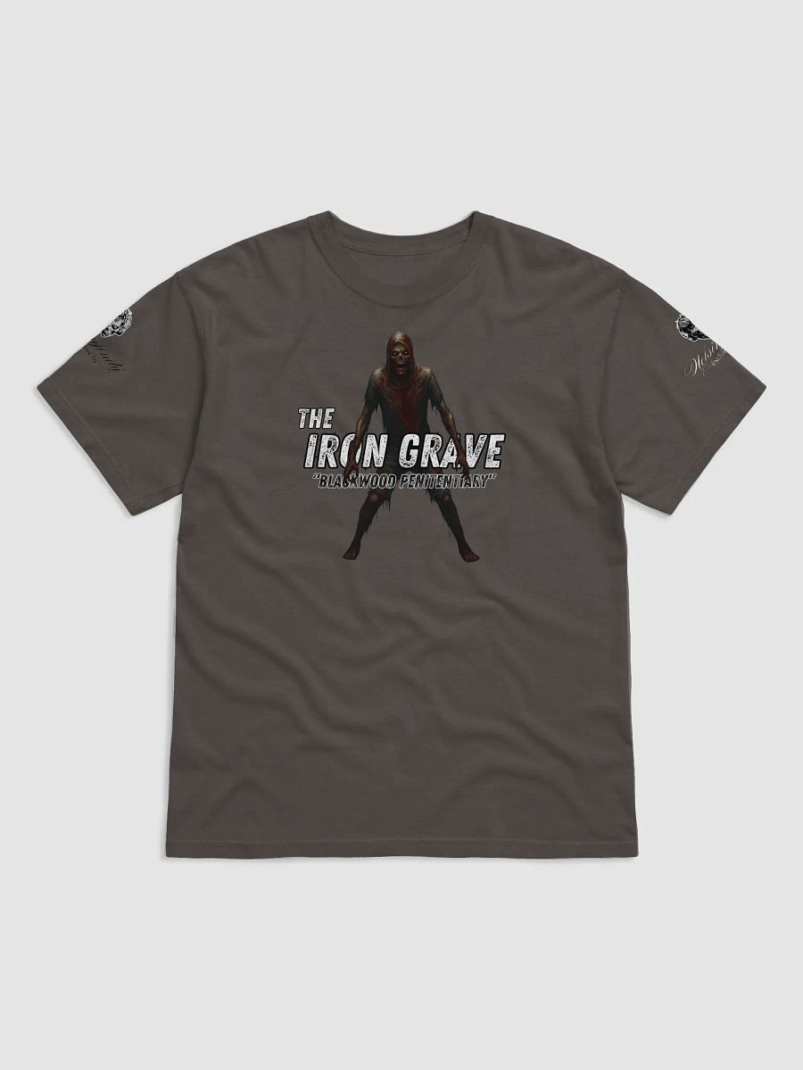 The Iron Grave - Blackwood Penitentiary - The Lurker - White Logo T-Shirt product image (8)