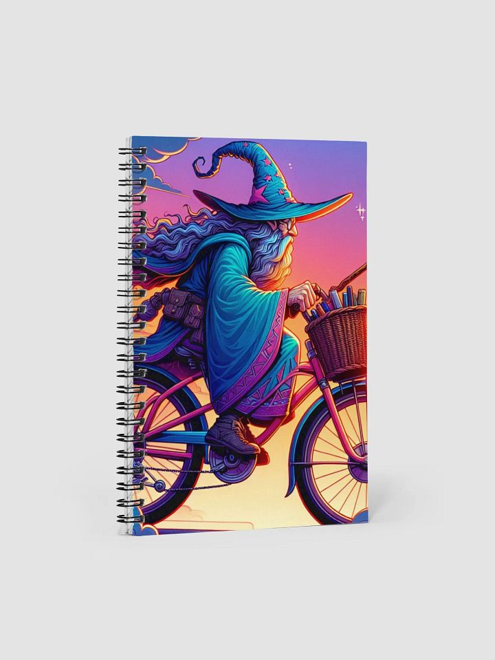Colorful On The Go Wizard Spiral Notebook Journal product image (1)