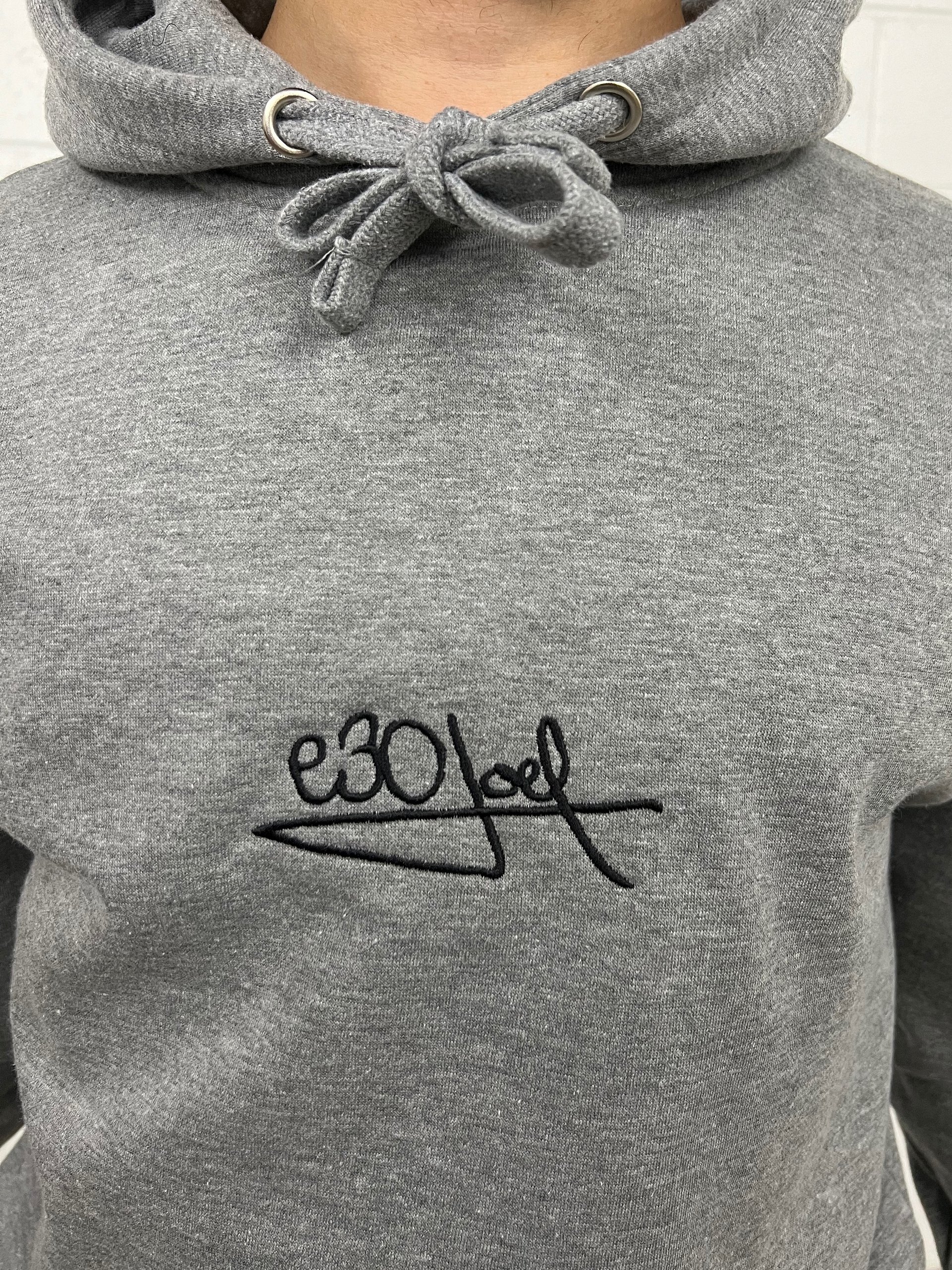 e30joel Embroidery Signature Hoodie (Black Stitch) product image (2)