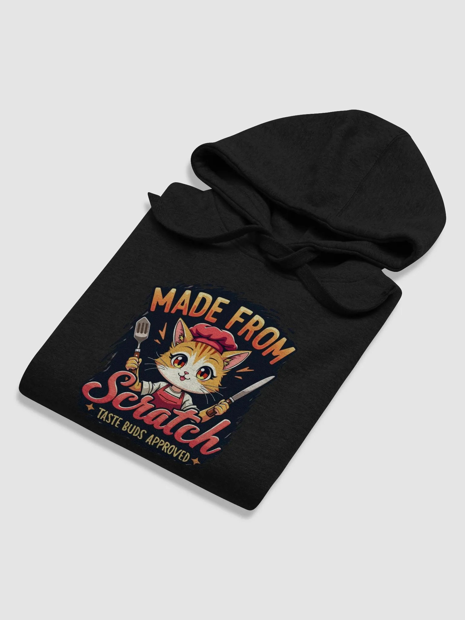 Made From Scratch Cat Chef Unisex Hoodie product image (87)