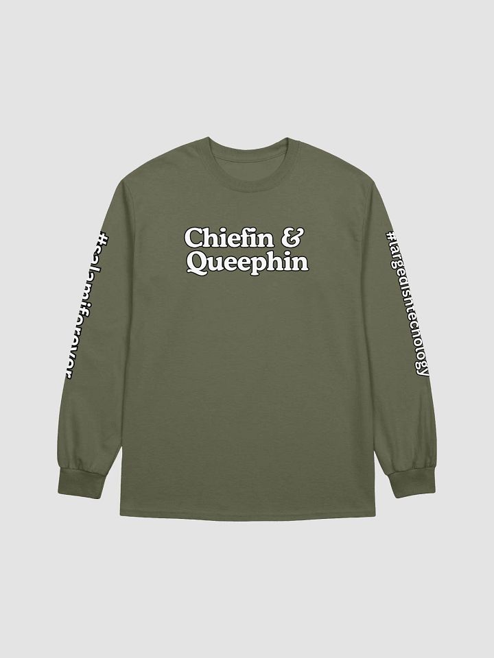 Chiefin & Queephin Longsleeve with Sleeve Prints product image (1)