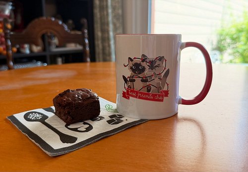 Extremely real scientific fact: coffee and tea taste 257% better out of an official Best Friends Club mug. 

Extremely real e...