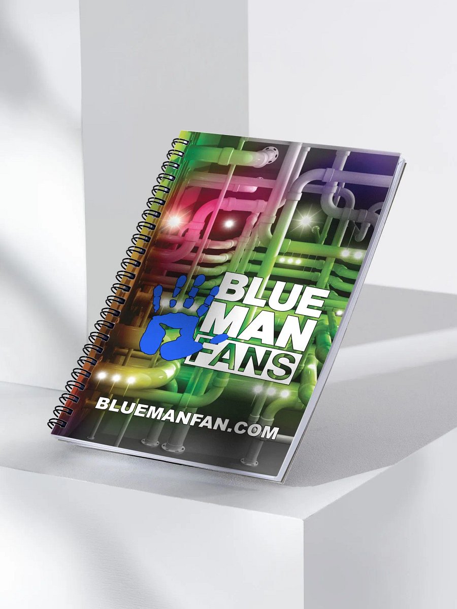 Blue Man Fans Pipe Dream Notebook / Journal product image (3)