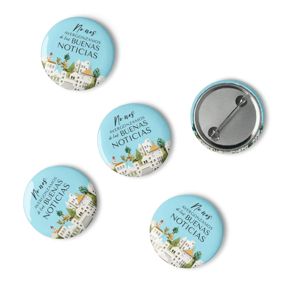 'No Nos Avergonzamos de las Buenas Noticias' Pin Set product image (6)