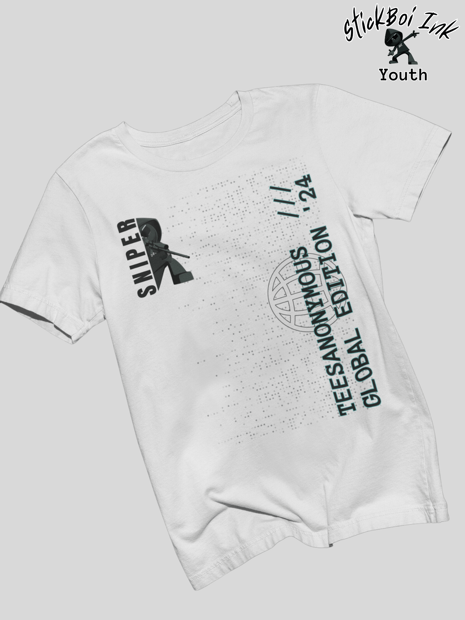 Youth Gamer Shirt – Sniper Global Edition by StickBoi Ink product image (1)