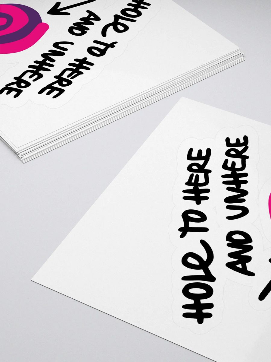 Lost Records: Bloom & Rage Hole to Here and Unhere Sticker product image (4)