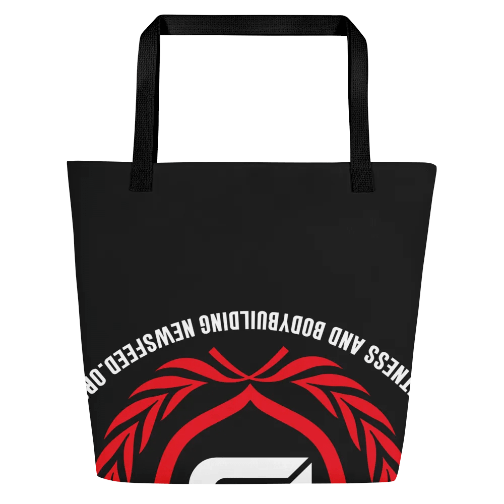 IFBNewsfeed.Org's All-Over Print Large Tote Bag w/ Pocket product image (2)