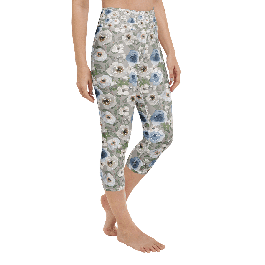 Grey Roses Leggings product image (2)