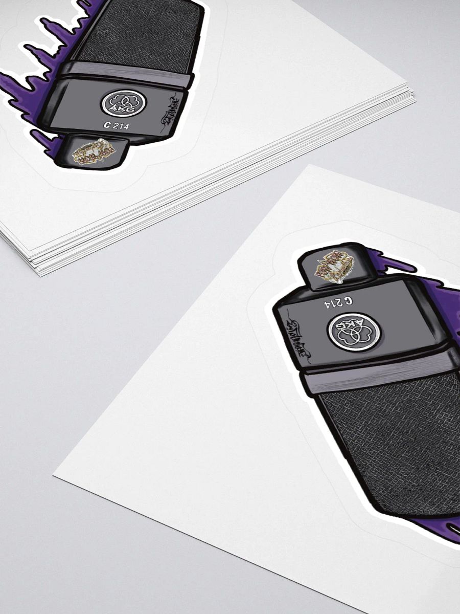 C214 Akg Mic Sticker product image (4)