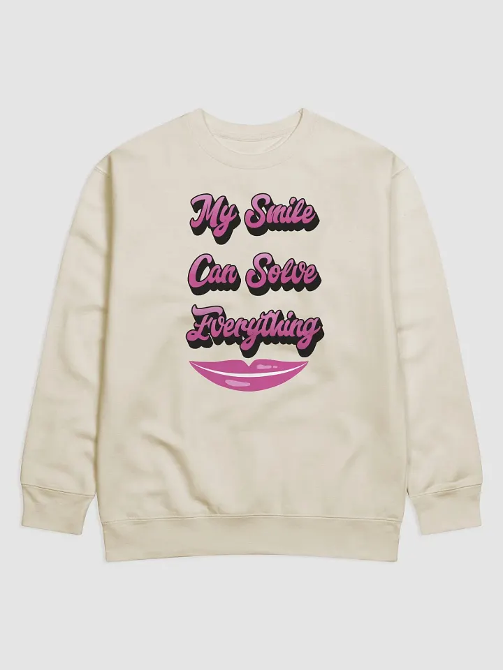 My Smile Can Solve Everything Sweatshirt product image (1)