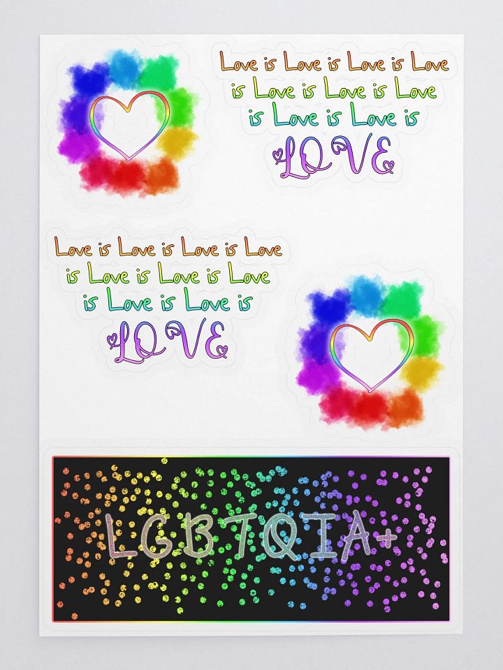 Love is Love / LGBTQIA+ - Stickers product image (1)