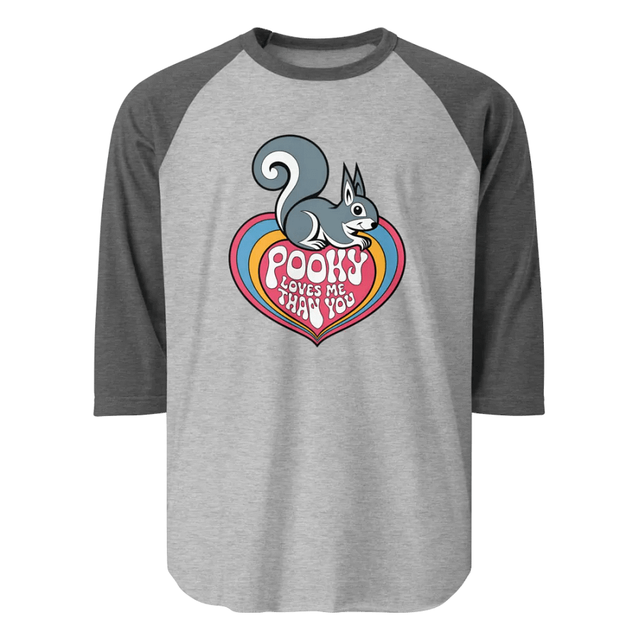 Pooky's Heartfelt Message Raglan Tee product image (1)