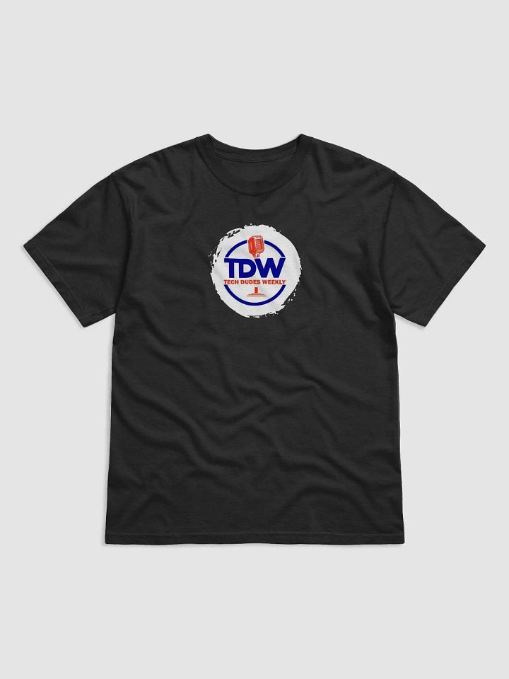 Tech Dudes Weekly Black Large Logo Tee product image (1)